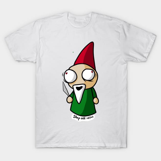 angy gnome T-Shirt by MurderBeanArt